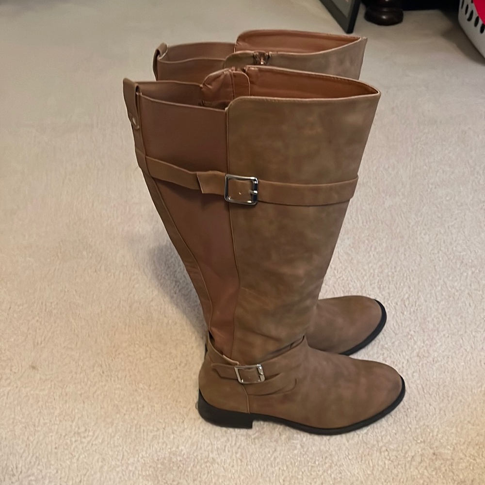GUC Luoika Extra Wide Calf Knee High Boots 9.5XW